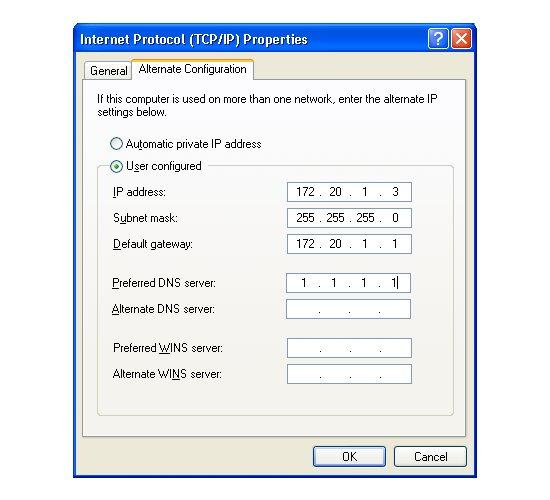 ip keitimas 5 Kaip pakeisti IP adresą Windows XP?